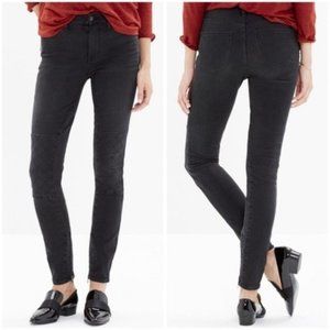 Madewell 10' High Riser Skinny Skinny Jeans Faded Black